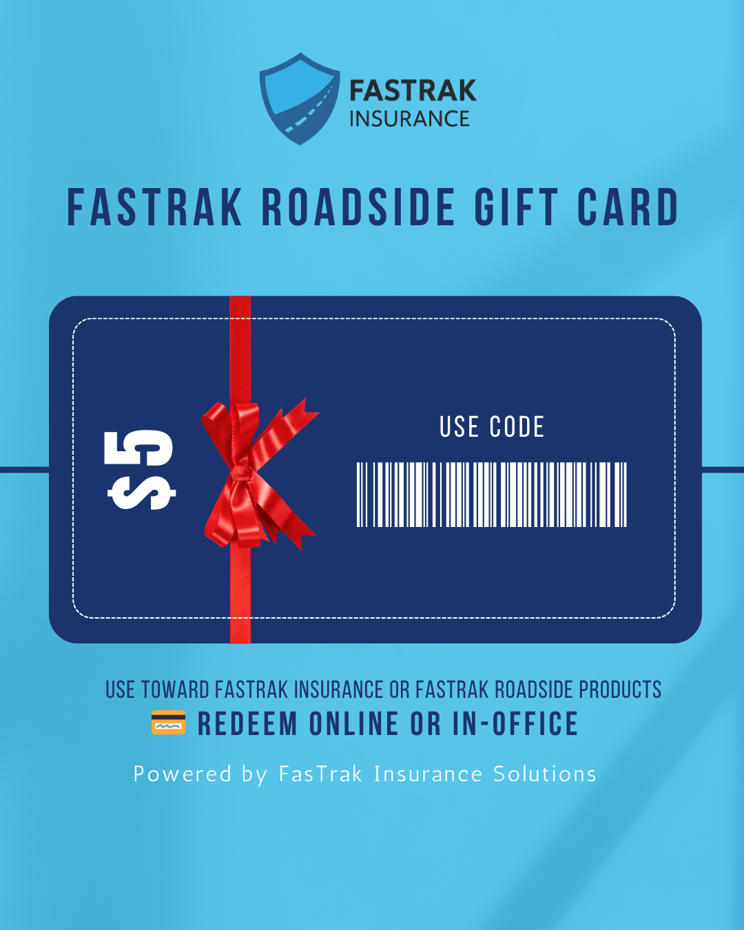 FasTrak Roadside GC $5