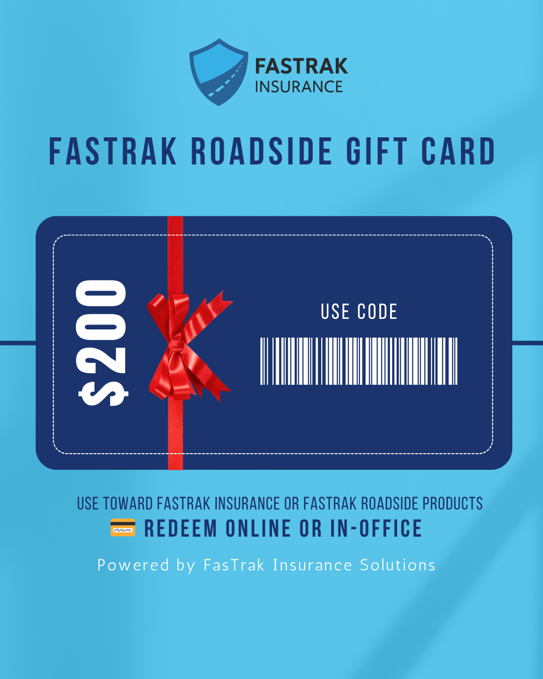 FasTrak Roadside GC $200