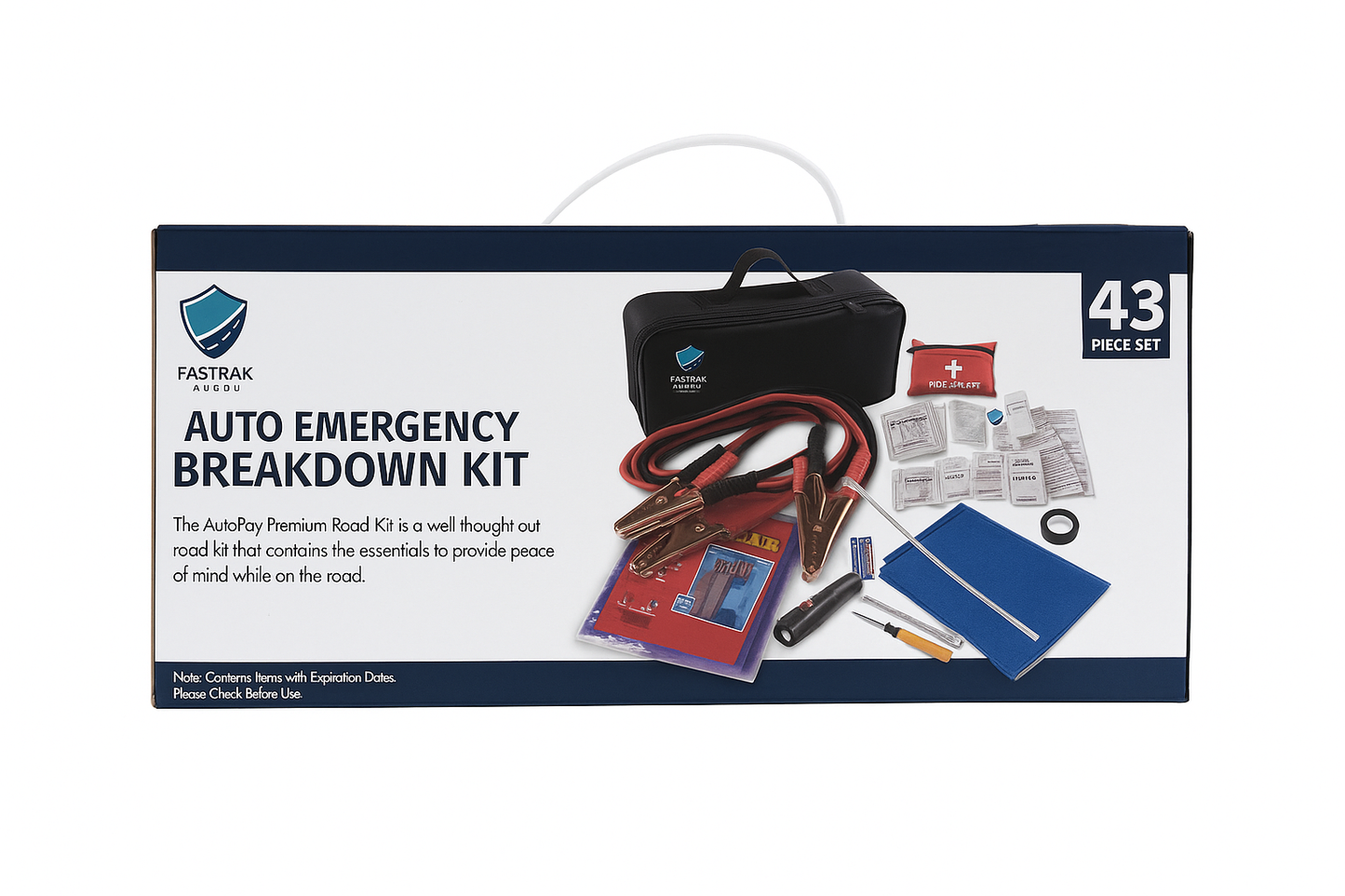 FasTrak Roadside Protection Bundle – 6-Month Membership + Emergency Kit